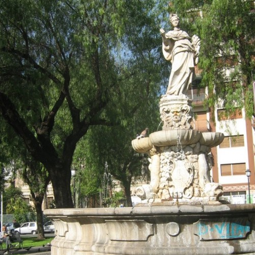  ‣ adn24 catania | restauro della "fontana di cerere" in piazza cavour