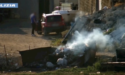  ‣ adn24 smaltimento illecito di rifiuti | maxi operazione della polizia in piemonte, lazio, calabria, sicilia...