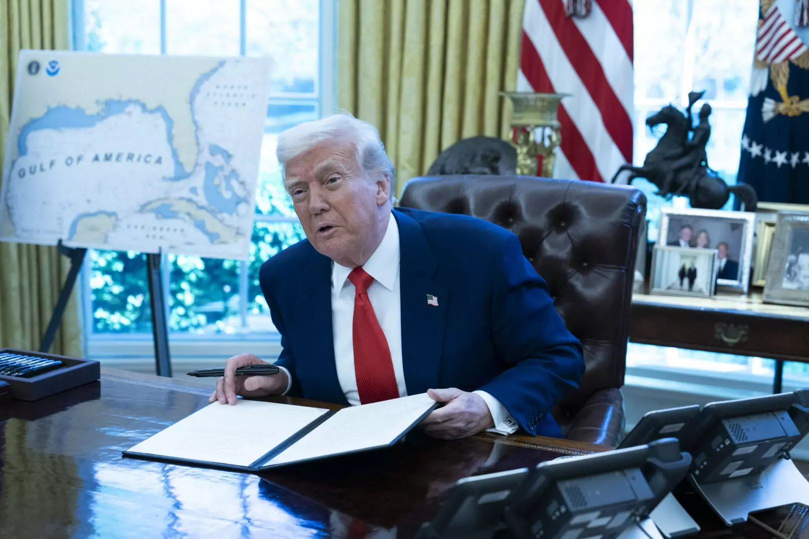 dazi, trump “vogliamo farci trattare in modo equo dal mondo” ‣ adn24 01