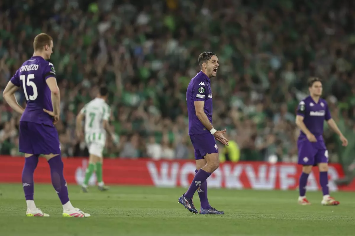 andata semifinale conference, fiorentina battuta 2-1 dal betis ‣ adn24 03