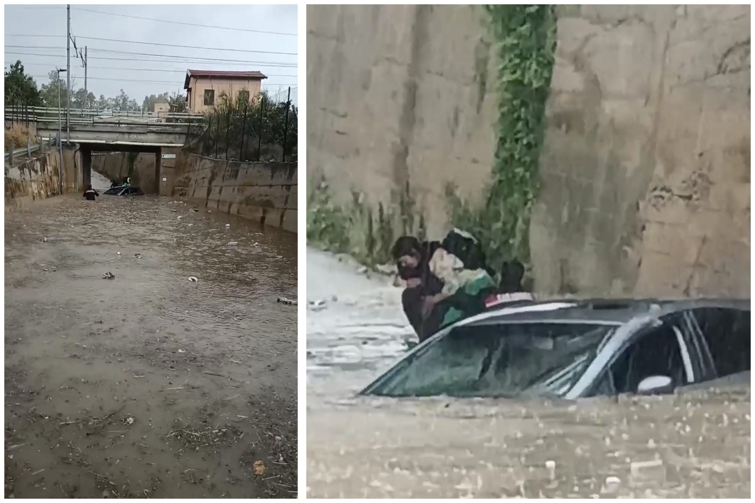 allagamenti in sicilia: carabiniere eroe salva una donna intrappolata in auto ‣ adn24 16