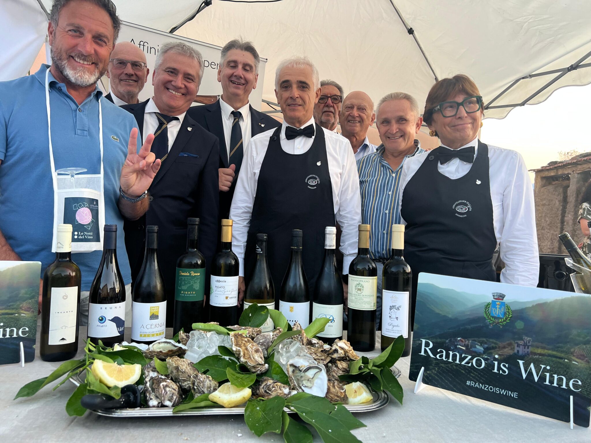 Nel cuore della Valle Arroscia, il borgo di Costa Bacelega a Ranzo ha ospitato l’evento “Le Notti del Vino”