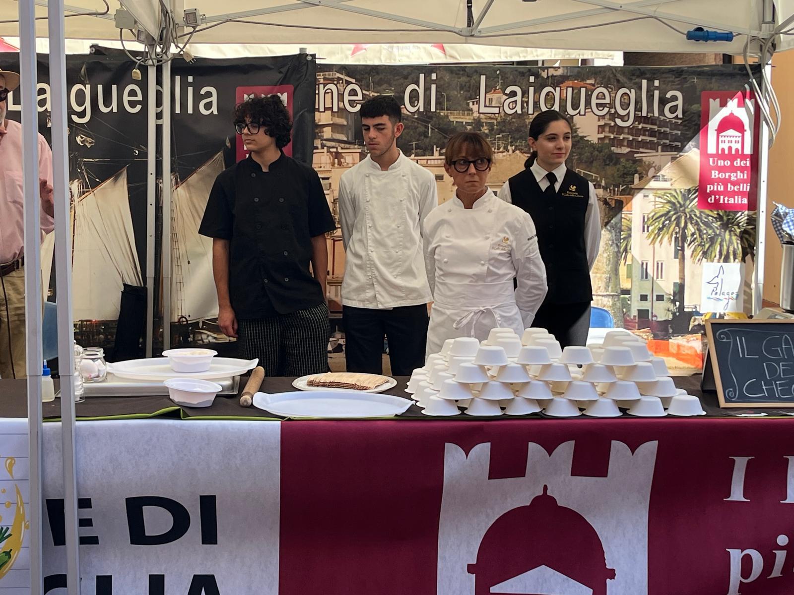 Laigueglia, grande successo per il laboratorio del gusto dedicato alle Lazarene di Vendone