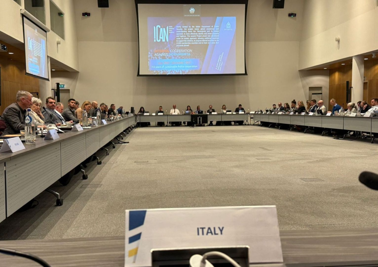 A L’Aia il Project leader italiano ha presentato i risultati e l’evoluzione del Progetto I-CAN