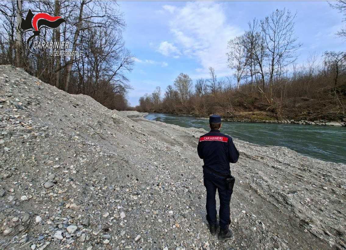 Lavori non autorizzati nella Dora Riparia: denunciato un imprenditore