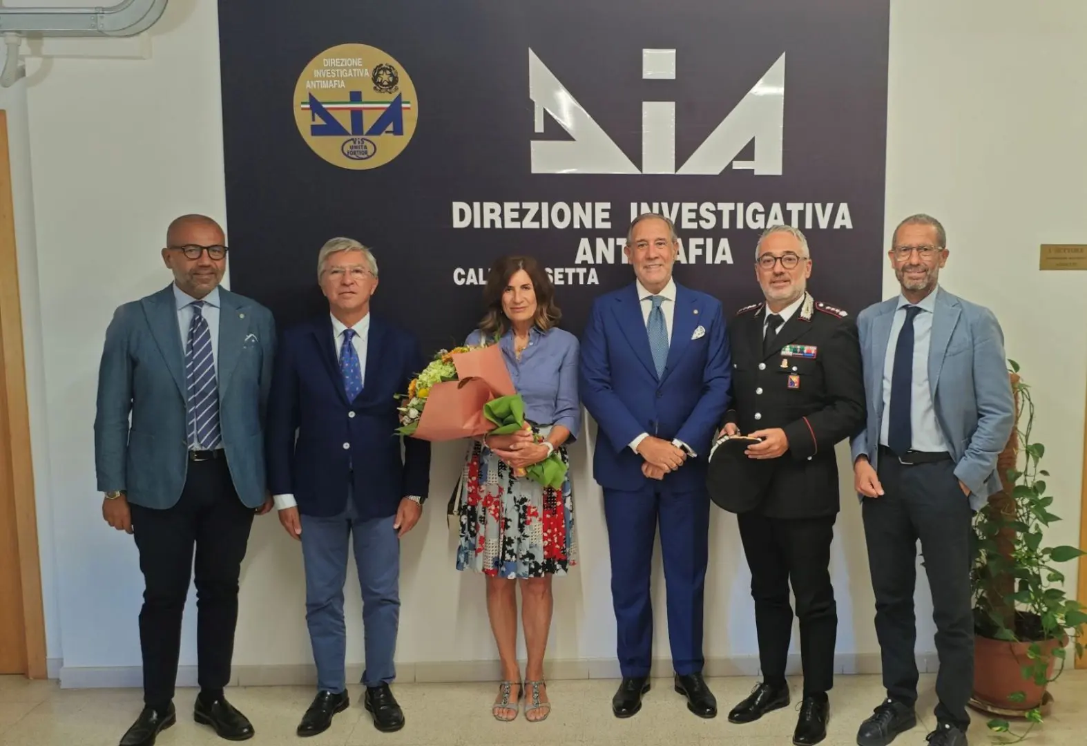 Il Prefetto di Caltanissetta in visita al Centro Operativo della Dia nisseno