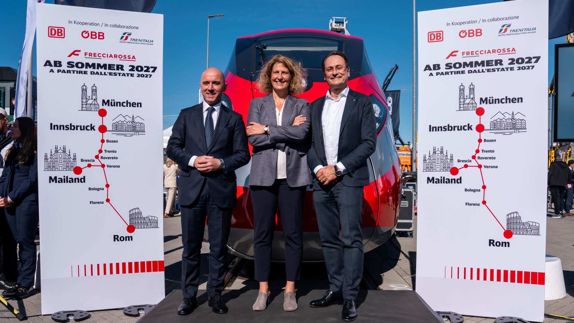 Trenitalia, al via nell’estate 2027 i collegamenti Frecciarossa per Monaco di Baviera
