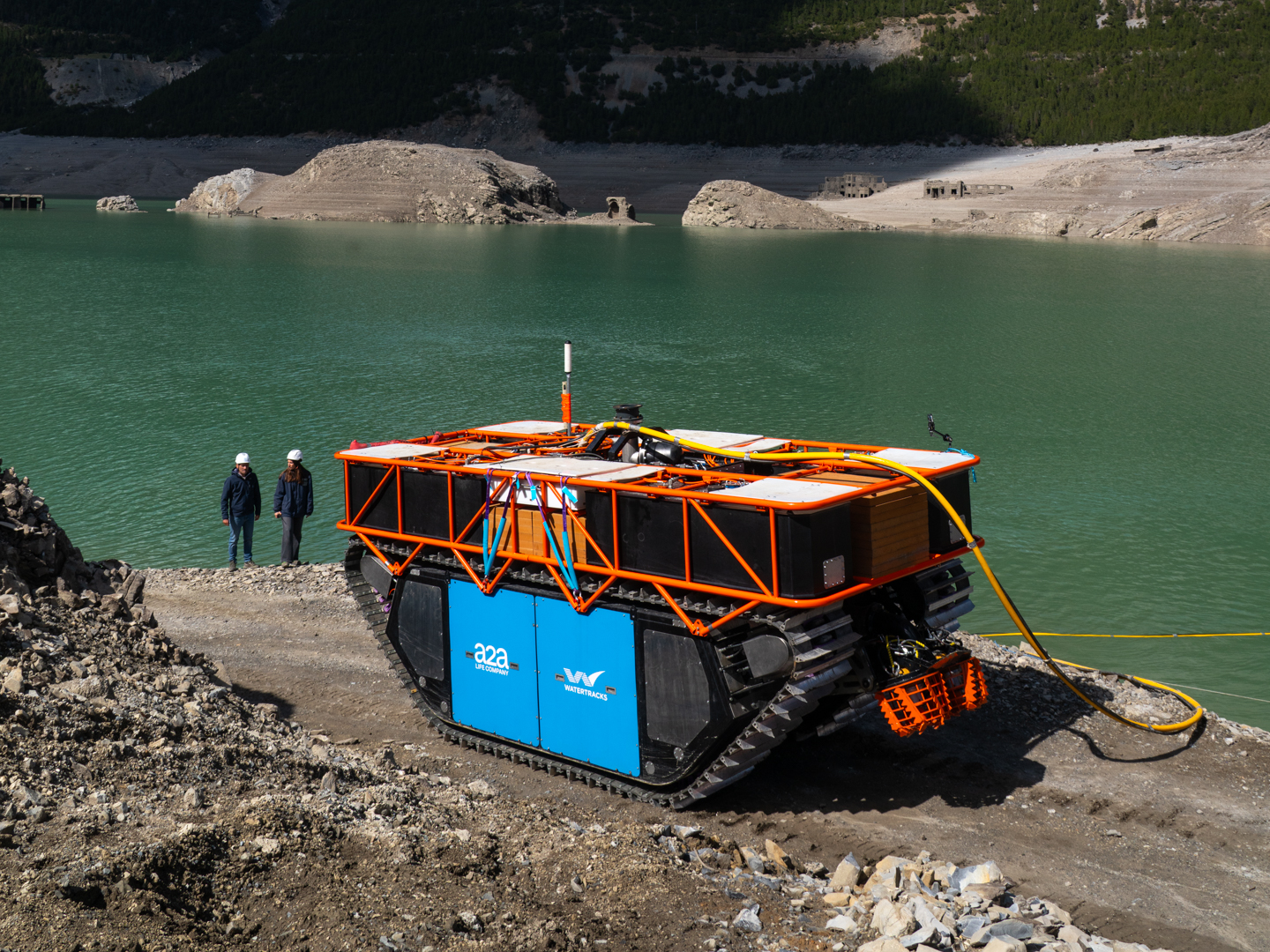A2A presenta il &ldquo;Progetto Teti&rdquo;, in Valtellina la prima tecnologia subacquea in Italia per la gestione dei sedimenti negli invasi idroelettrici