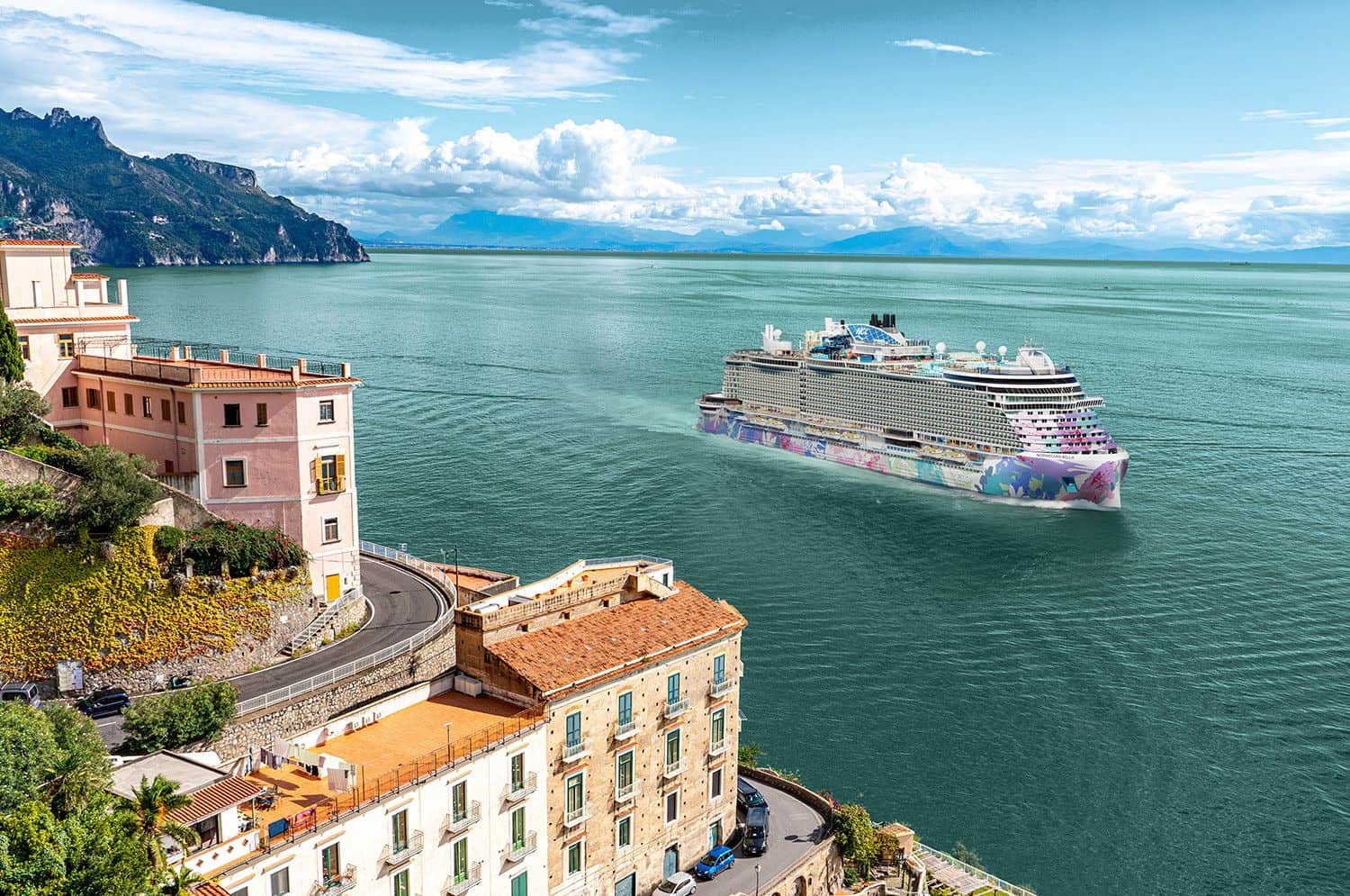 Norwegian Cruise Line lancia Norwegian Bella, nel 2028 debutto nel Mediterraneo