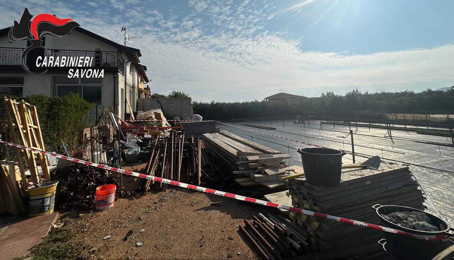 Tre raid nello stesso cantiere: i Carabinieri di Carcare indagano i responsabili
