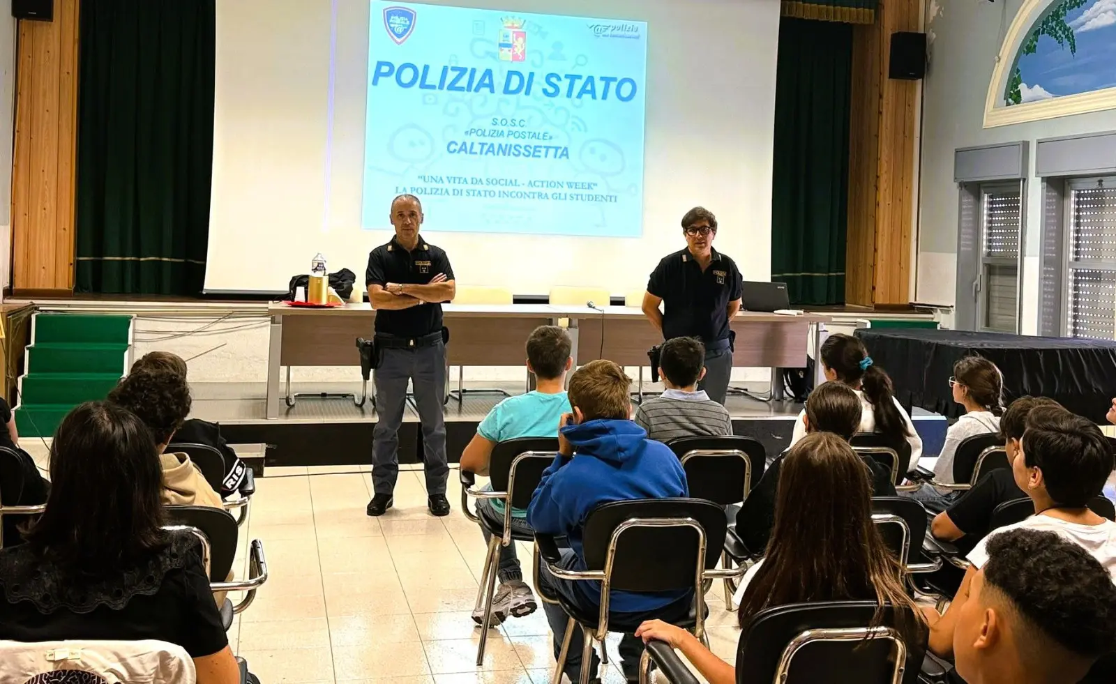 Caltanissetta, “Una vita da social – action week”: la Polizia di Stato incontra gli studenti nisseni